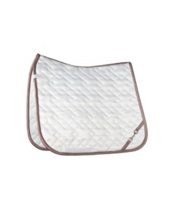 Sottosella + cuffia da dressage HKM Mod. Golden Bit