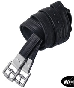 Staffili in pelle mm.25 con capsula inox WINNER