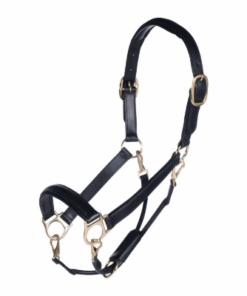 Capezza in cuoio HKM Mod. Gold